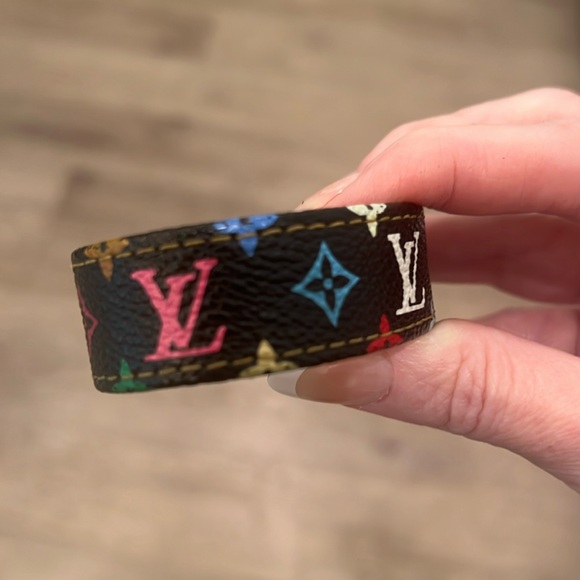 🖤Louis Vuitton x Takashi Murakami Roppongi Limited Edition Multicolor Bracelet ✨ - Picture 5 of 12